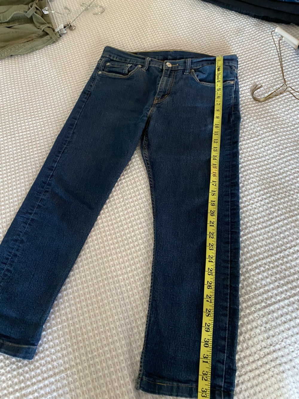 Levi's Women's Skinny Jeans - Dark Blue Wash